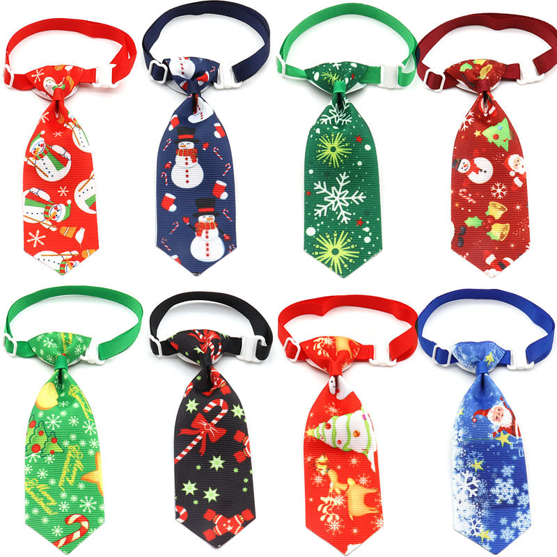 Christmas Pet Bow Tie | Festive Holiday Dog & Cat Accessory