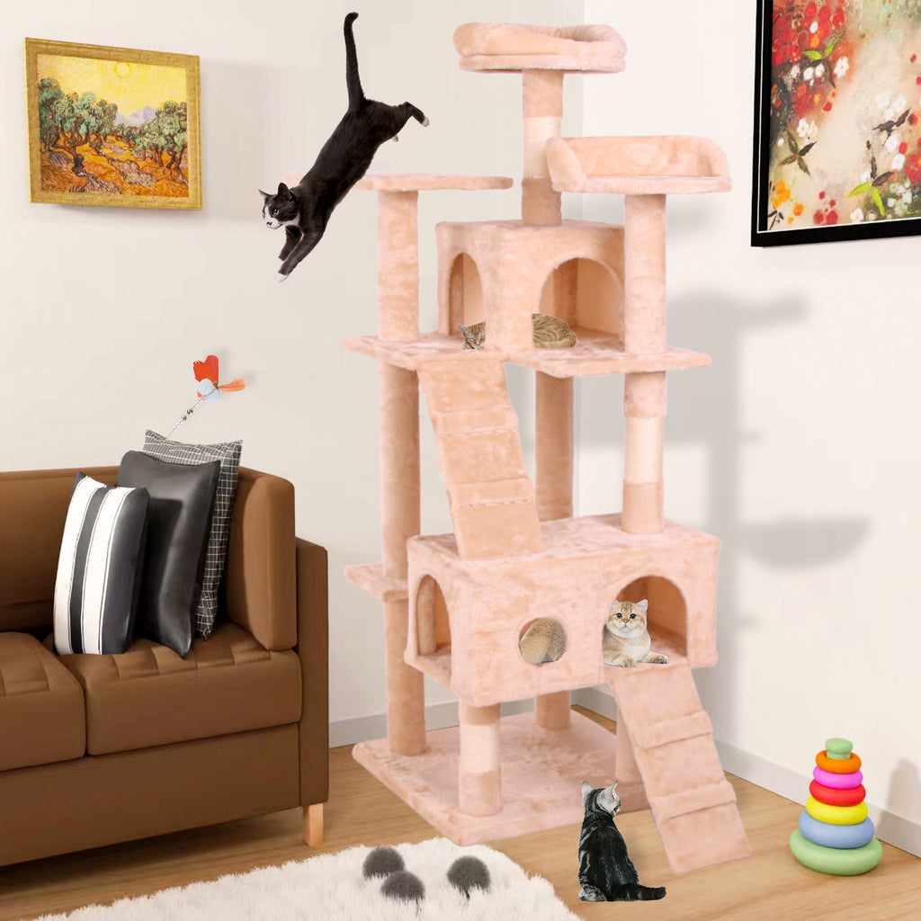 Large Cat Tree Tower | Floor-to-Ceiling Activity Centre