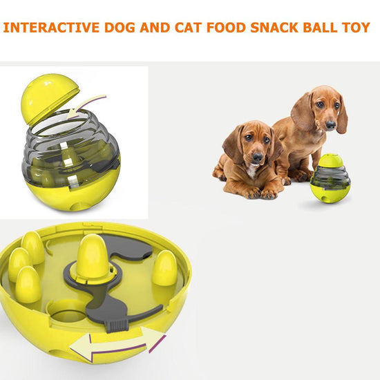 Dog Tumbler Chew Toy – Bite-Resistant, Self-Righting Wobble Toy | 4 Colours