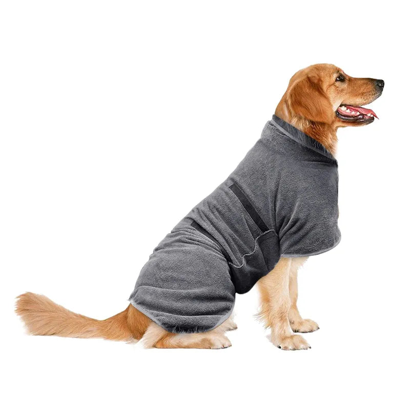Pet Bath Robe Towel for Dogs & Cats