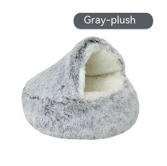Semi-Enclosed Shell Cat Bed Nest — 40 to 80 cm