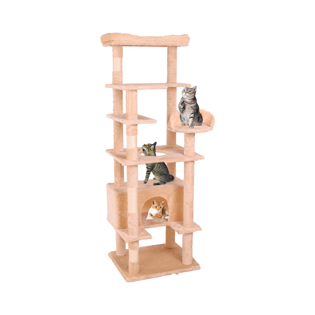 Modern Cat Climbing Tree | Multi-Level Activity Centre