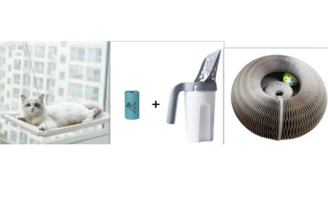 Cat Window Hammock with Suction Cups