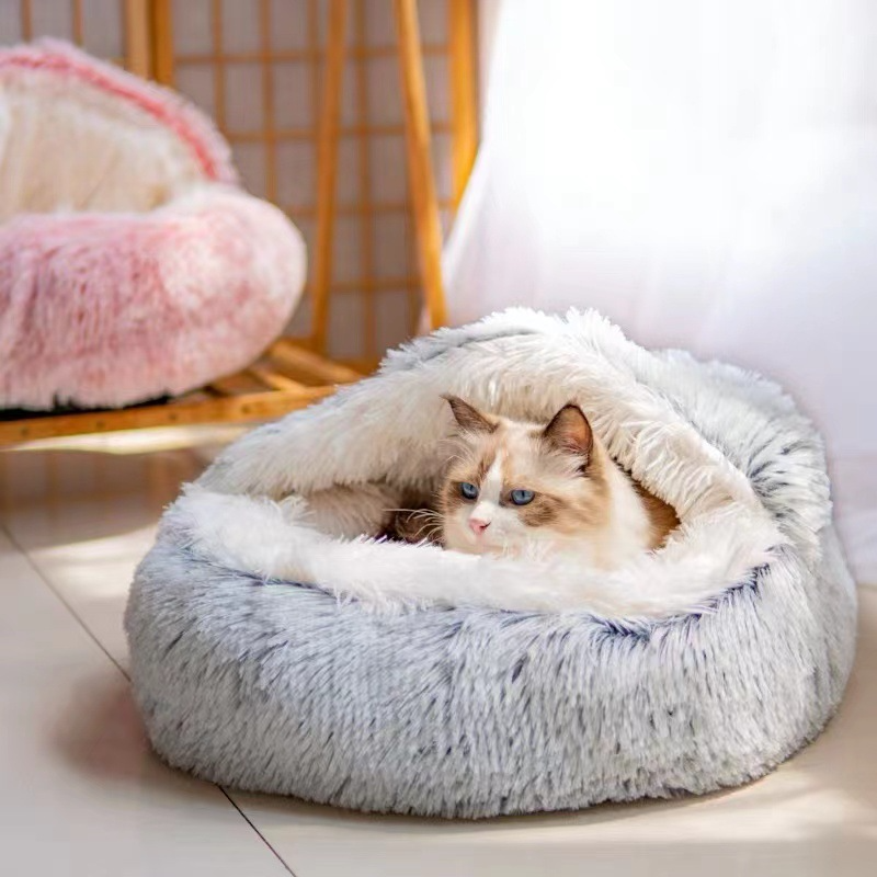 Semi-Enclosed Shell Cat Bed Nest — 40 to 80 cm