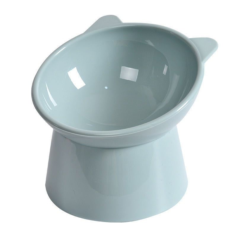 Elevated Cat Bowl | Tilted Neck-Protection Feeding Bowl