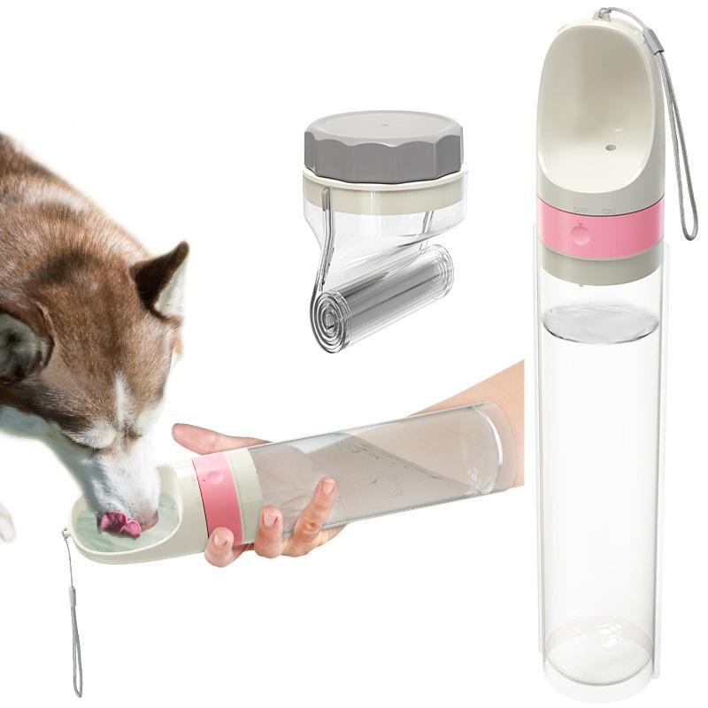 Dog Travel Water Cup | Outdoor Walking Feeder Bottle