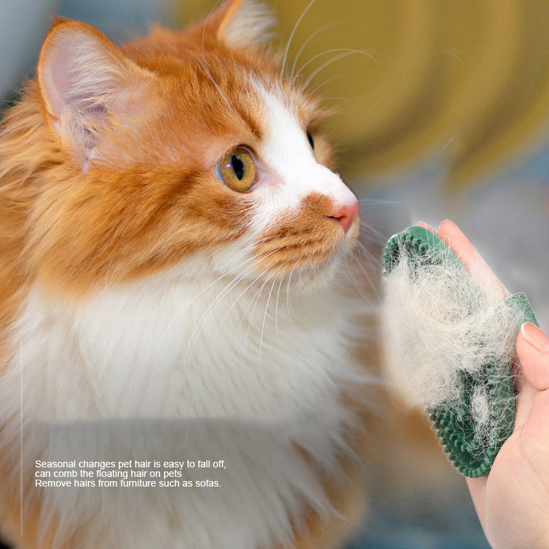 Pet Bath Brush Glove | Massage, Wash & De-Shed in One