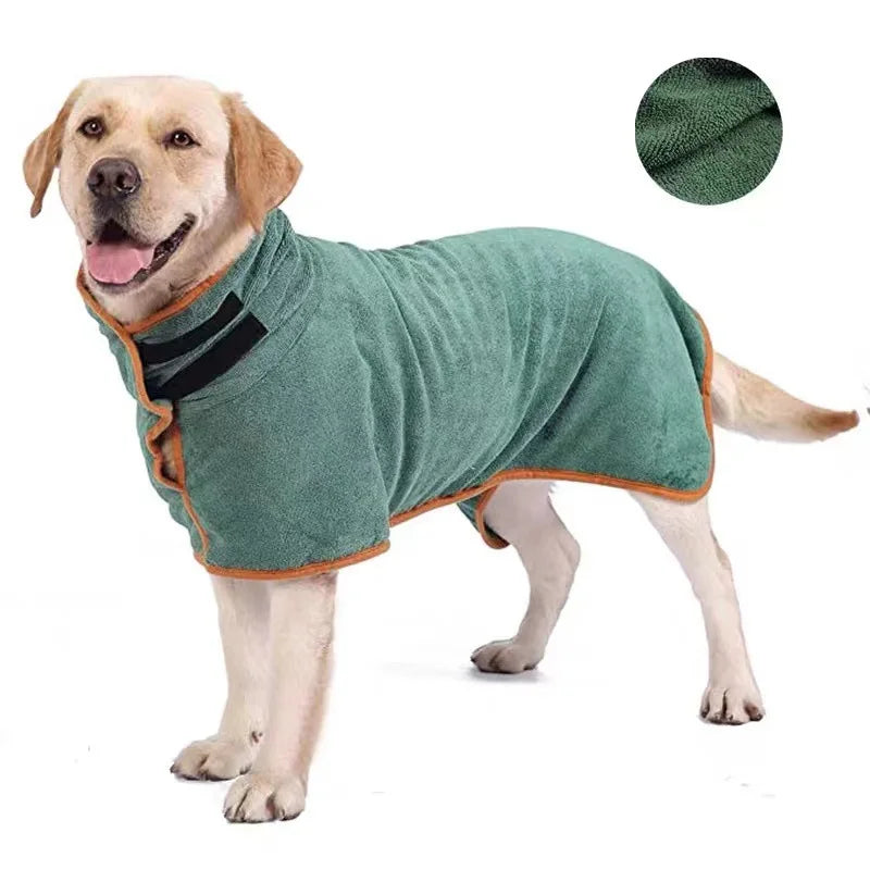 Pet Bath Robe Towel for Dogs & Cats