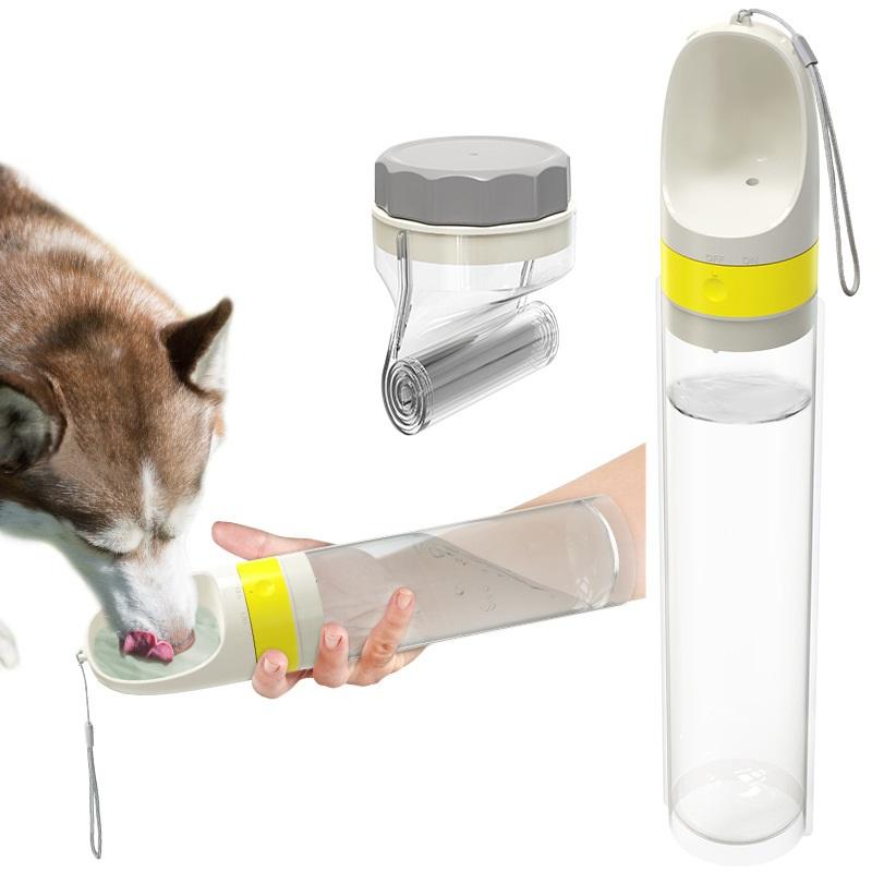 Dog Travel Water Cup | Outdoor Walking Feeder Bottle