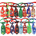 Christmas Pet Bow Tie | Festive Holiday Dog & Cat Accessory