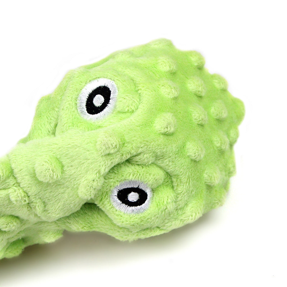 Squeaky Octopus Dog Toy | Soft Plush Puzzle Chew Toy for Cats & Dogs