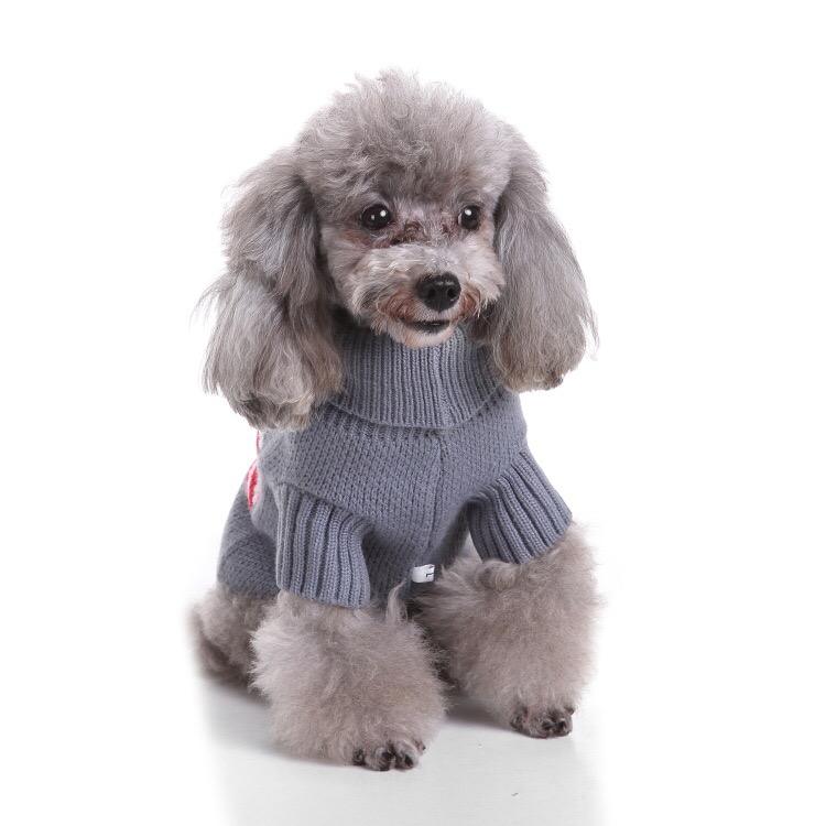 American Flag Dog Jumper | Patriotic Winter Pet Sweater