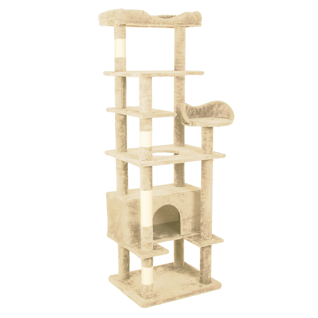 Modern Cat Climbing Tree | Multi-Level Activity Centre