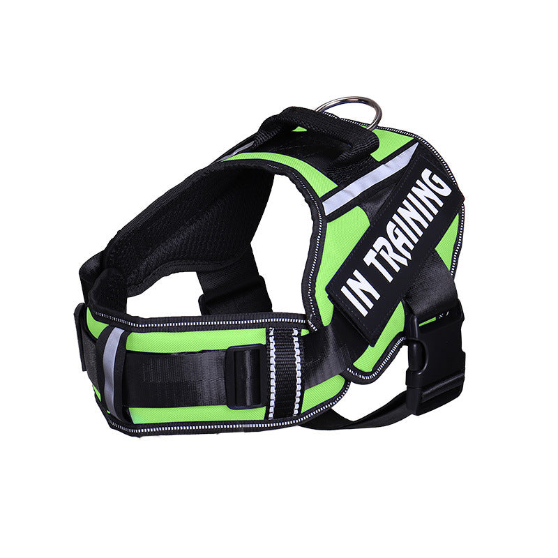 Reflective Dog Harness & Leash Set | No-Pull Neck Protection