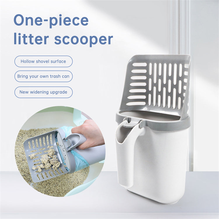 Self-Cleaning Cat Litter Shovel | Integrated Sifter Design