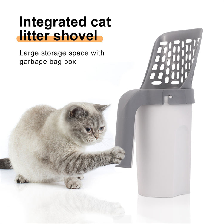 Self-Cleaning Cat Litter Shovel | Integrated Sifter Design