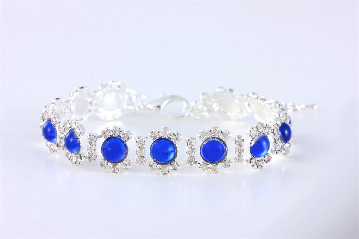 Pet Pearl & Rhinestone Collar Necklace | Elegant Cat & Dog Jewellery