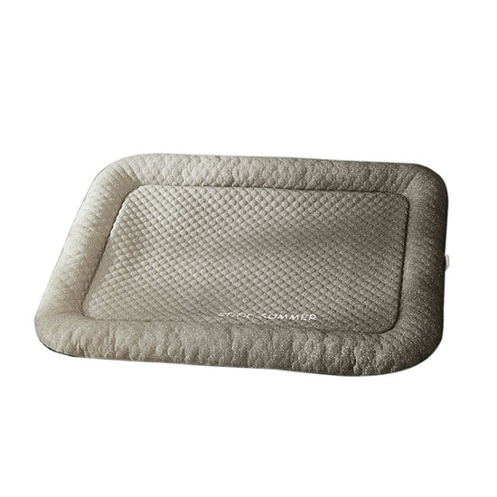 Cooling Pet Mat – Ice Silk, Ergonomic Neck Pillow, Anti-Slip | Dogs & Cats