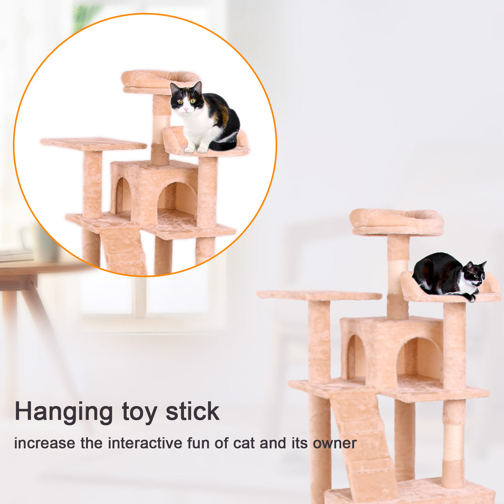 Large Cat Tree Tower | Floor-to-Ceiling Activity Centre