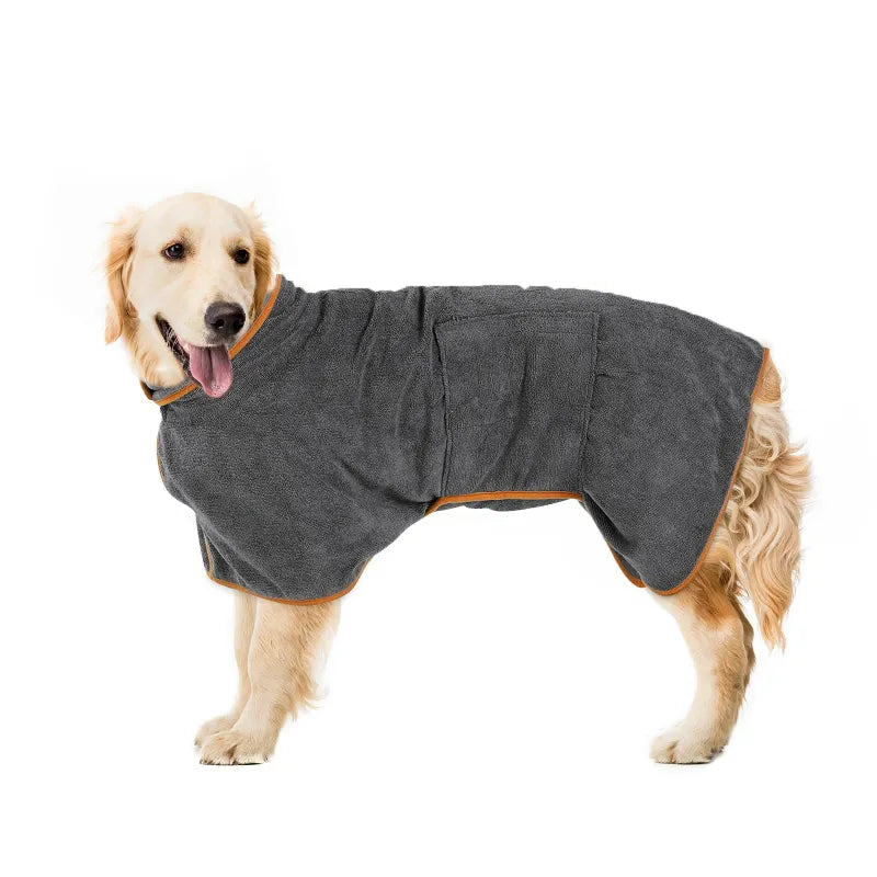 Pet Bath Robe Towel for Dogs & Cats
