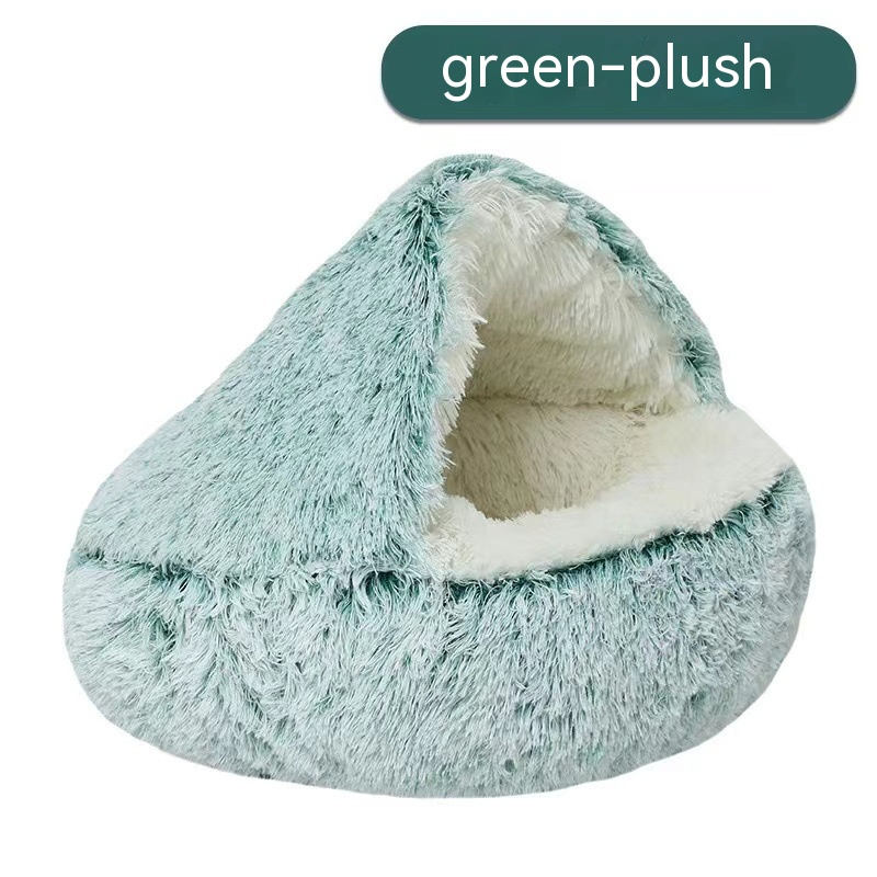 Semi-Enclosed Shell Cat Bed Nest — 40 to 80 cm